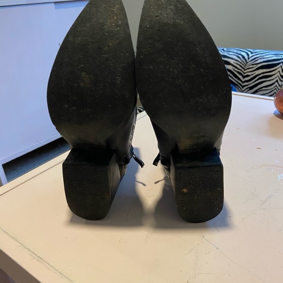 Leather Black Chelsea Boots - Picture 3 of 3